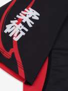 MANTO lucky cat RASHGUARD -black